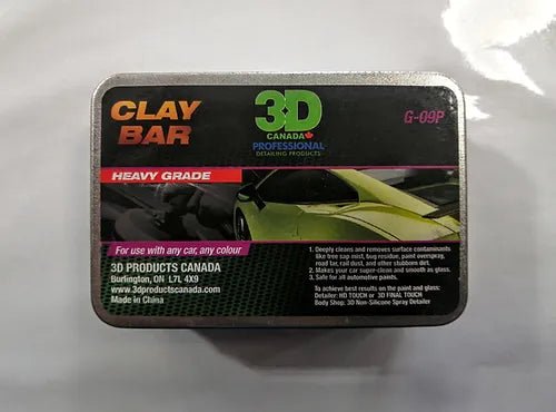 3D Heavy Grade Clay Bar - Gagnon Esthétique
