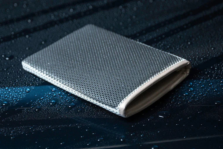 Autofiber-Holey Clay Mitt Mitaine de décontamination perforé (8.5''x6'')