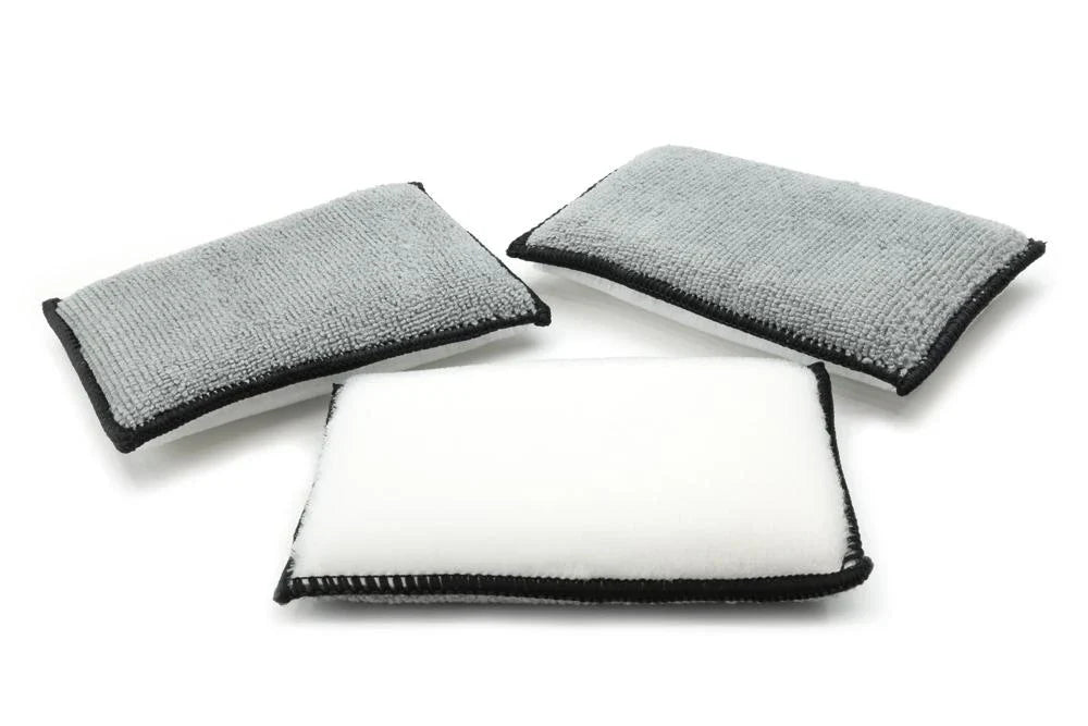 Autofiber-[Scrub Ninja]  Éponge mince pour le Nettoyage des Intérieurs (5''x3'') - Ensemble de 3