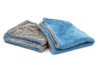 AUTOFIBER [DREADNOUGHT JR.] MICROFIBER DOUBLE TWIST PILE DETAILING TOWEL (16 IN. X 16 IN., 1100GSM) - 2 PACK - Gagnon Esthétique