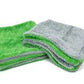 AUTOFIBER [DREADNOUGHT JR.] MICROFIBER DOUBLE TWIST PILE DETAILING TOWEL (16 IN. X 16 IN., 1100GSM) - 2 PACK - Gagnon Esthétique