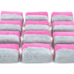AUTOFIBER [SAVER APPLICATOR TERRY] APPLICATEURS MICROFIBRES MINI AVEC BARRIÈRE PLASTIQUE (3.5" X 1.5" X 1.5") - ENSEMBLE DE 12 - Gagnon Esthétique