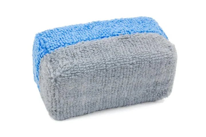 AUTOFIBER [SAVER APPLICATOR TERRY] APPLICATEURS MICROFIBRES MINI AVEC BARRIÈRE PLASTIQUE (3.5" X 1.5" X 1.5") - ENSEMBLE DE 12 - Gagnon Esthétique