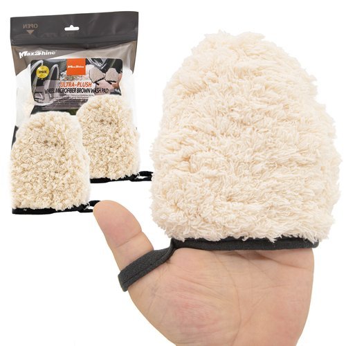 Maxshine - Microfiber Finger Wheel Wash Mitt - Gagnon Esthétique