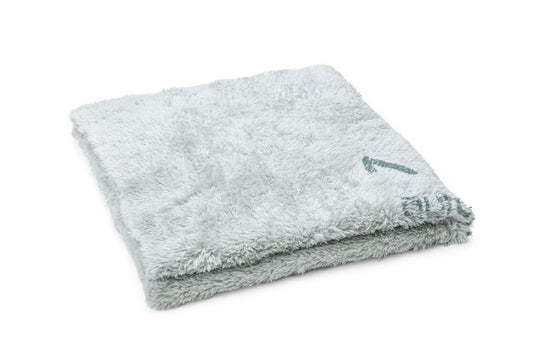 AUTOFIBER [KOREAN QUADRANT WIPE] PLUSH MICROFIBER COATING LEVELING TOWEL (16 IN. X 16 IN., 350 GSM) - ENSEMBLE DE 10