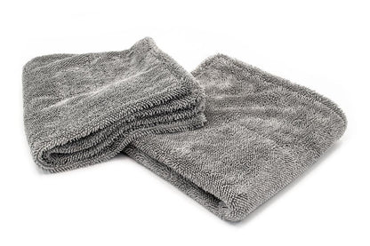 AUTOFIBER [DREADNOUGHT JR.] MICROFIBER DOUBLE TWIST PILE DETAILING TOWEL (16 IN. X 16 IN., 1100GSM) - 2 PACK - Gagnon Esthétique