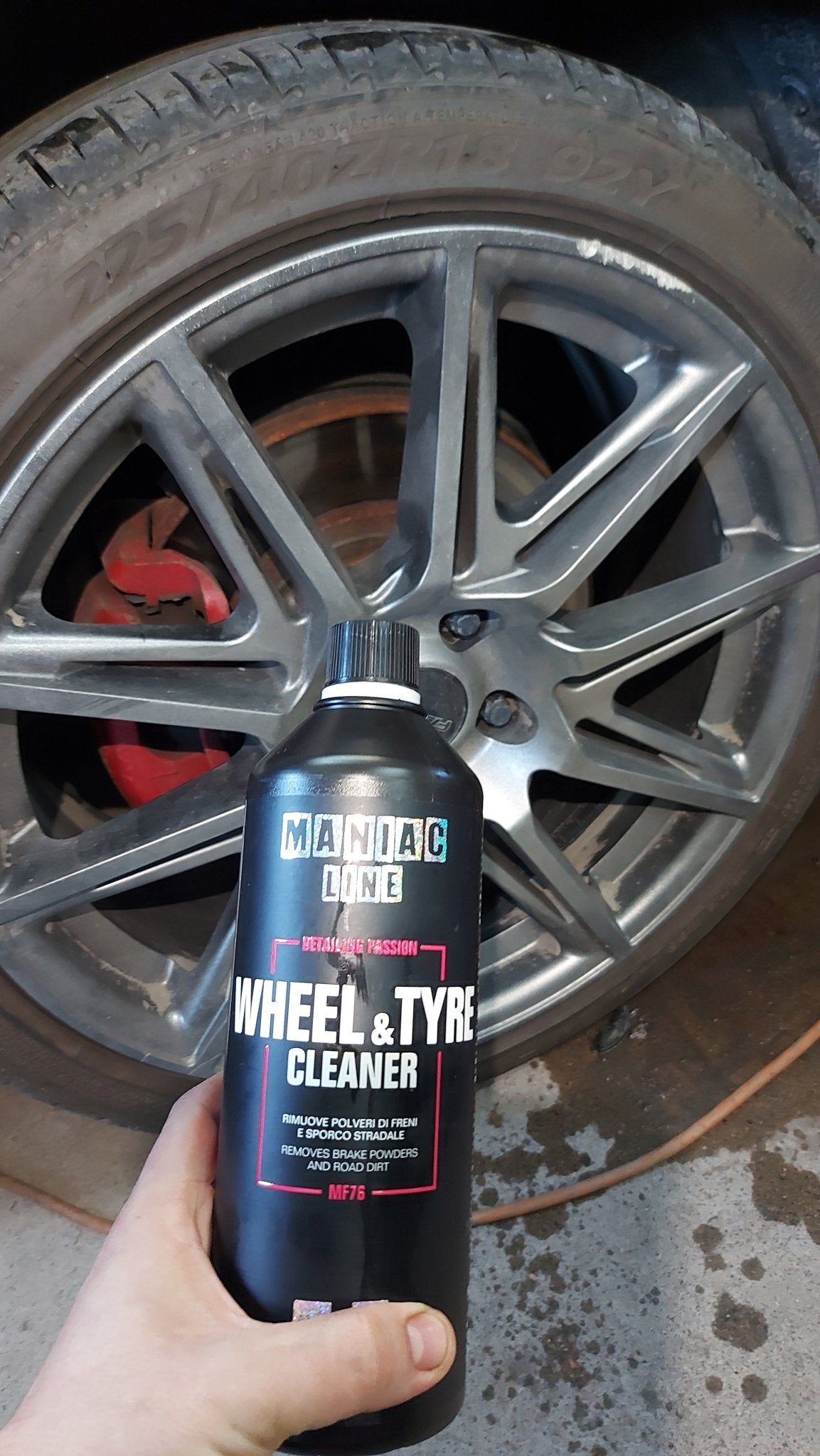 Maniac Line - WHEEL & TYRE CLEANER - Gagnon Esthétique